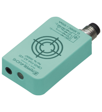 Pepperl&plus;Fuchs Capacitive Plastic Rectangular Sensor; 15mm; Non-Embeddable; 10-30VDC; 1NO + 1NC; NPN; Connector - M8